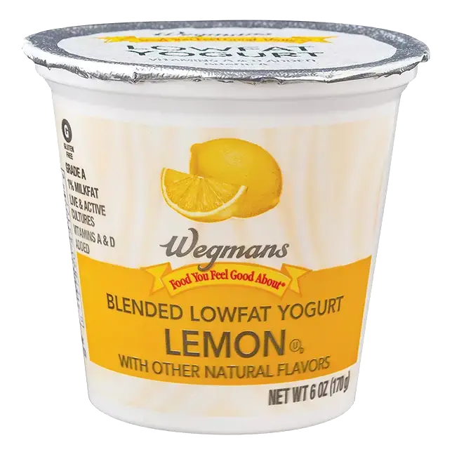 Lowfat Blended Lemon Yogurt