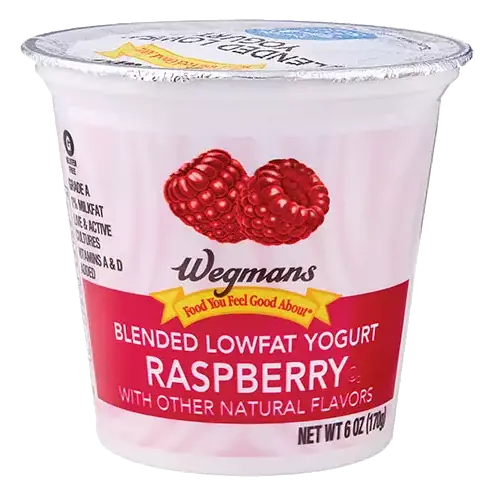 Lowfat Blended Raspberry Yogurt