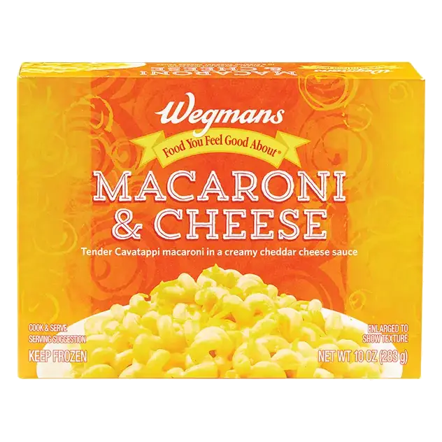 Macaroni & Cheese Tender Cavatappi Macaroni in a Creamy Cheddar Cheese Sauce