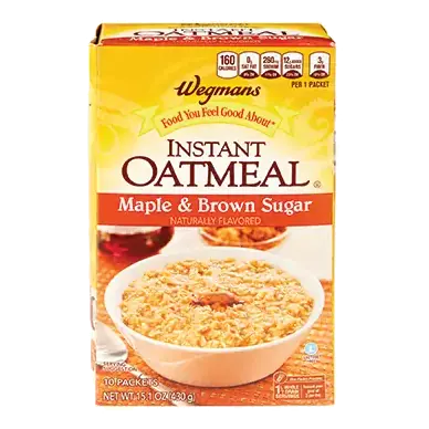 Maple & Brown Sugar Instant Oatmeal