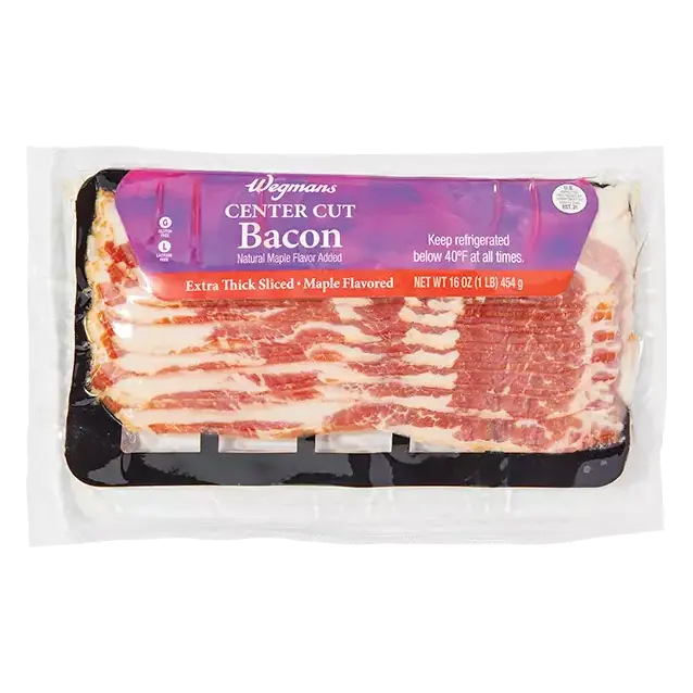 Maple Flavored Extra Thick Sliced Center Cut Bacon