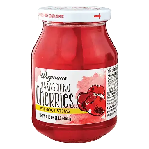 Maraschino Cherries Without Stems