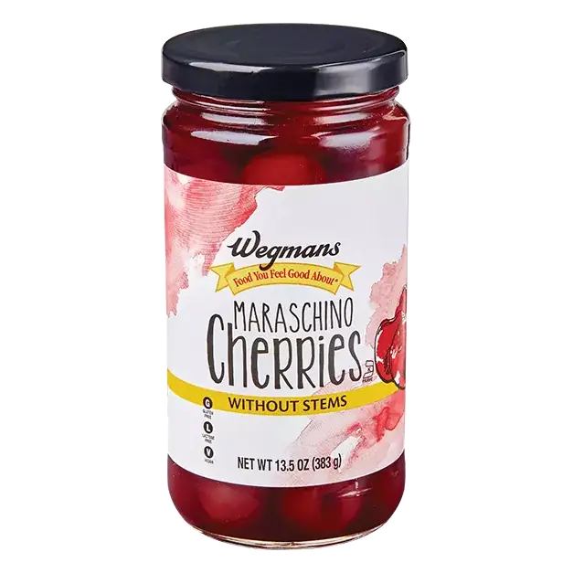 Maraschino Cherries without Stems