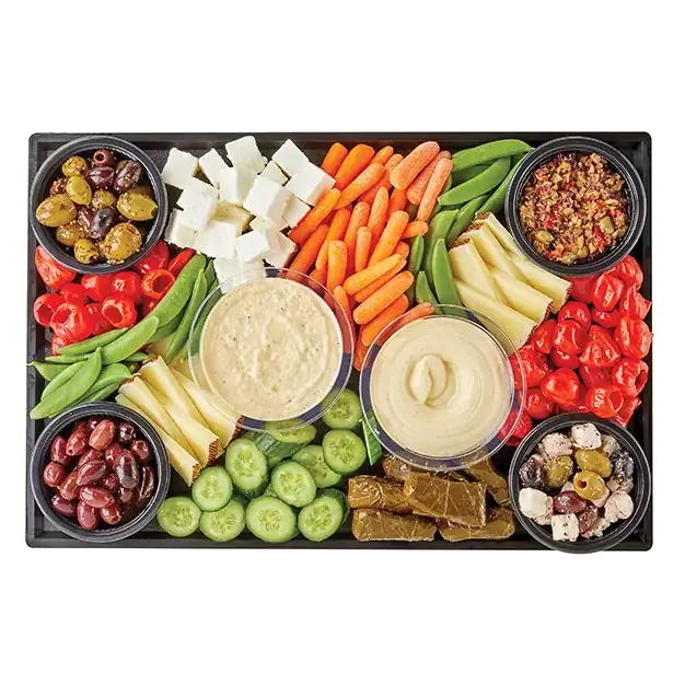 Mediterranean Mezze Collection Tray