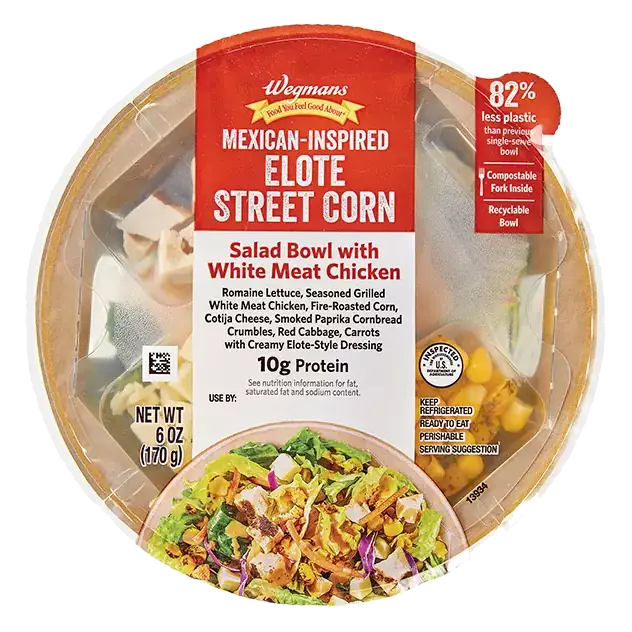 Mexican Inspired Street Corn Salad Bowl