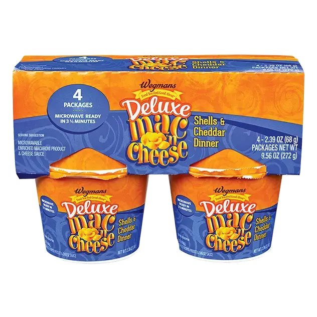 Micro Cup Deluxe Macaroni & Cheese 4 Pack