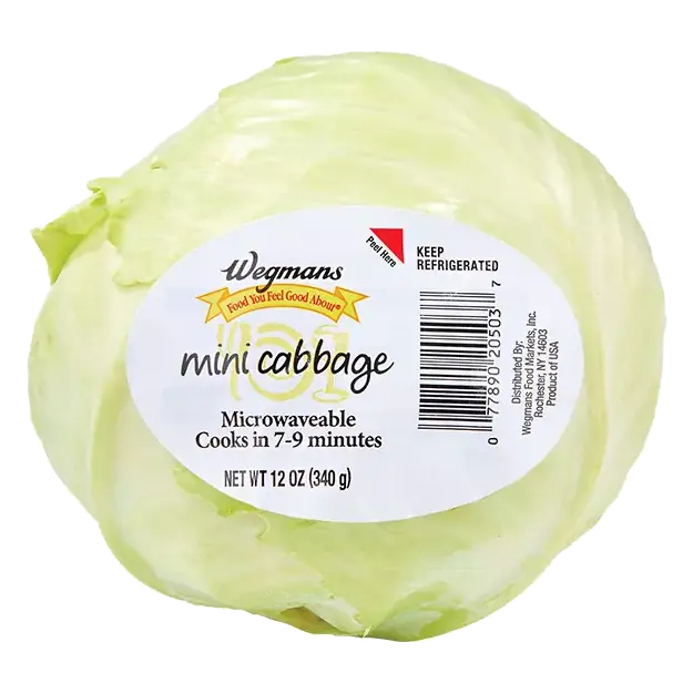 Microwavable Mini Cabbage