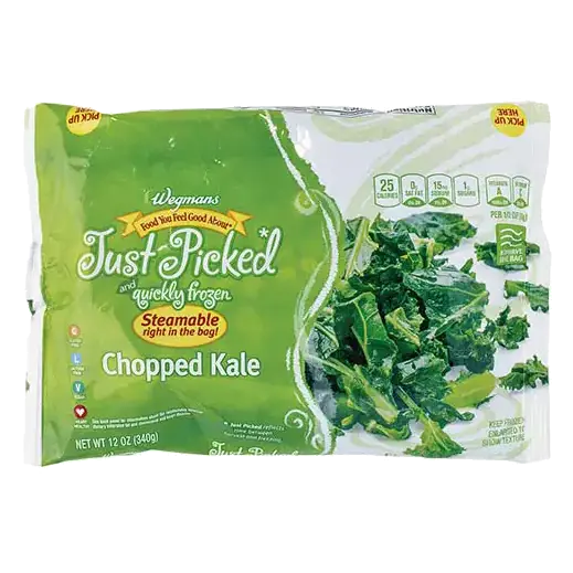 Microwaveable Chopped Kale