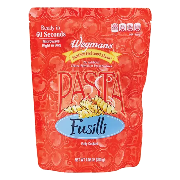 Microwaveable Fusilli Ready Pasta