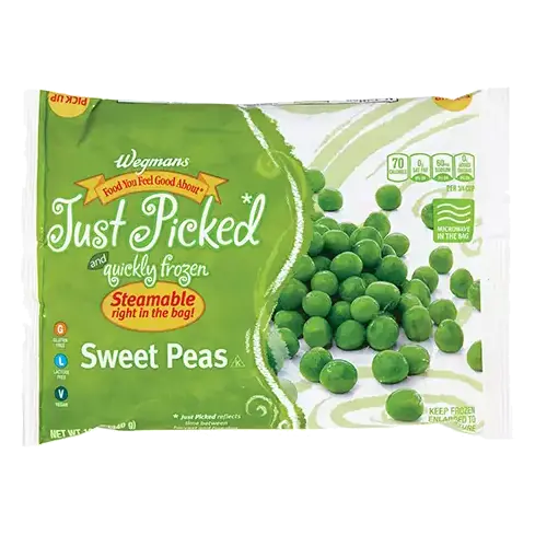 Microwaveable Sweet Peas