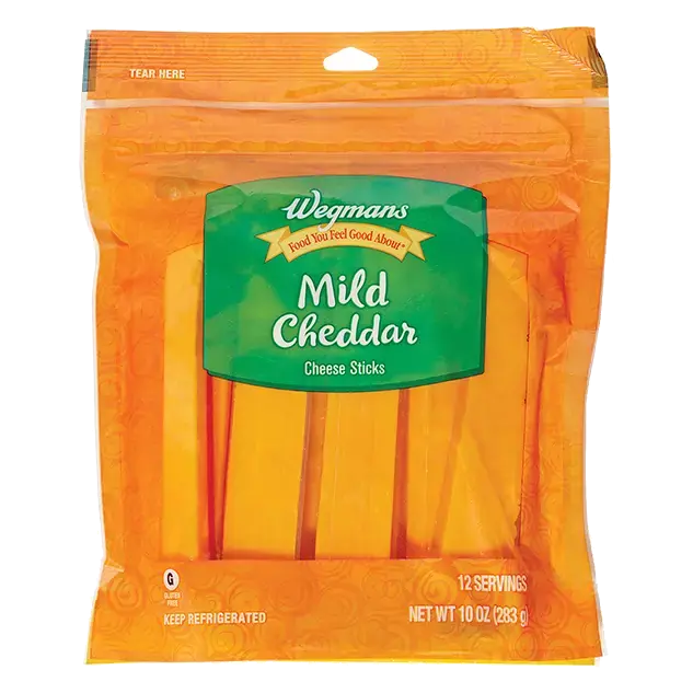 Mild Cheddar Cheese Sticks