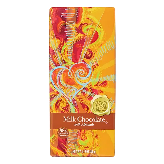 Milk Chocolate Bar with Almonds