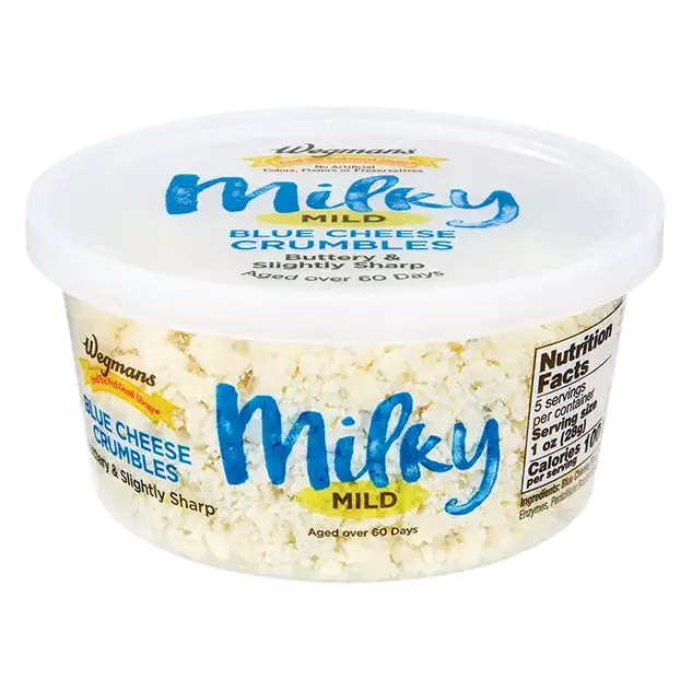 Milky Mild Blue Cheese Crumbles