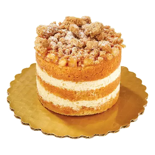 Mini Caramel Apple 3 Layer Cake