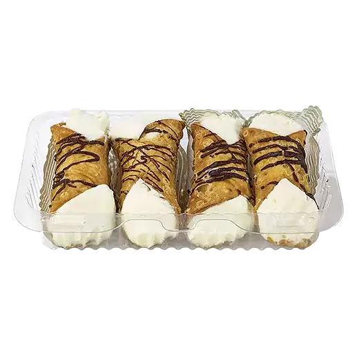 Mini Cheese Filled Cannolis, 4pk