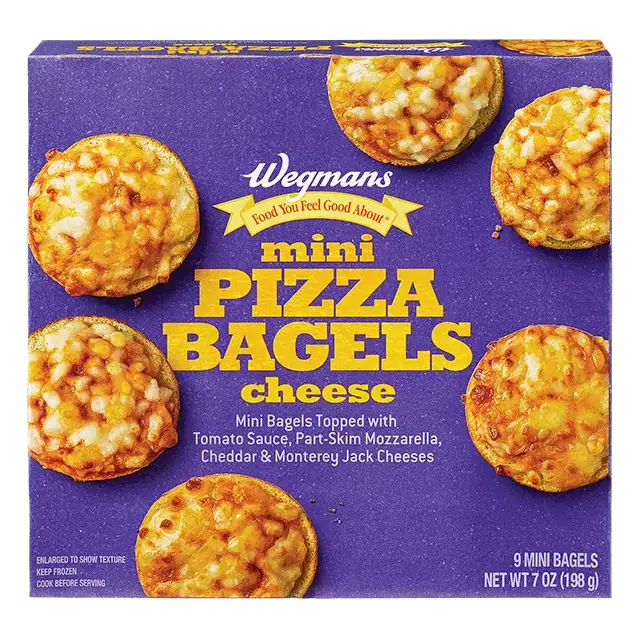 Mini Cheese Pizza Bagels, 9 Count