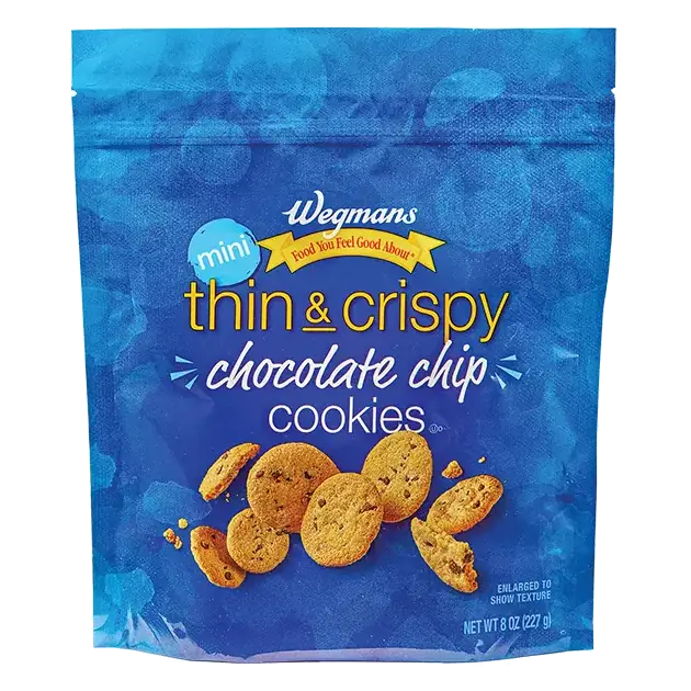 Mini Thin & Crispy Chocolate Chip Cookies