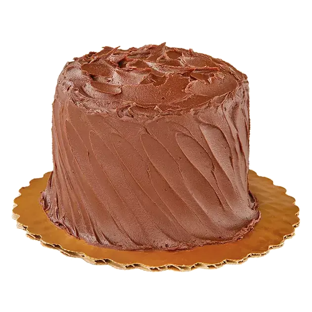 Mini Ultimate White Cake with Chocolate Frosting
