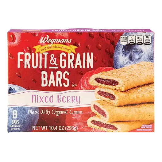 Mixed Berry Fruit & Grain Bars
