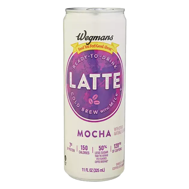 Mocha Latte Coffee Beverage, Ready to Drink