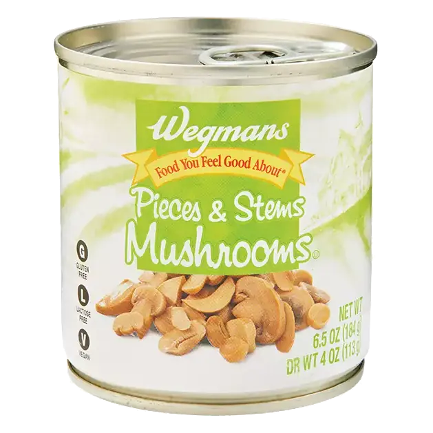 Mushrooms Pieces & Stems