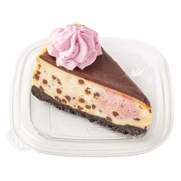 Neapolitan Cheesecake Slice