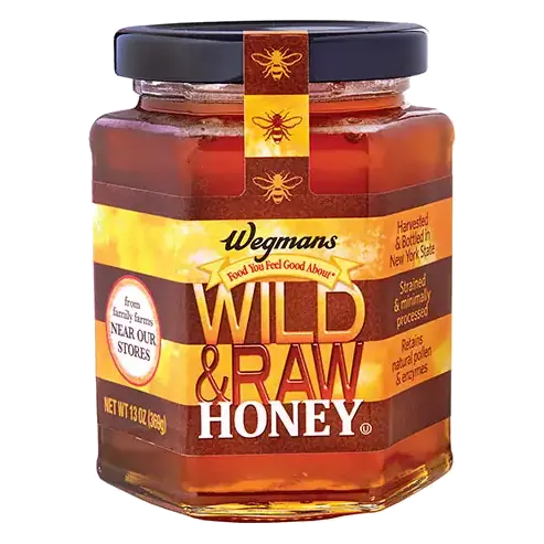 Near Our Stores Wild & Raw Honey Jar