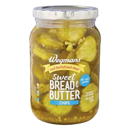 No Salt Added Bread & Butter Pickle Chips