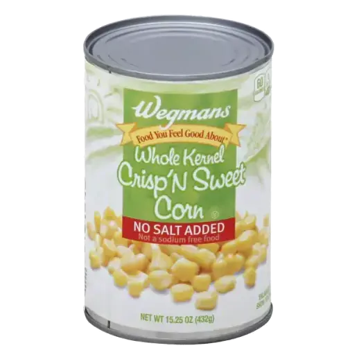No Salt Added Crisp N Sweet Whole Kernel Corn