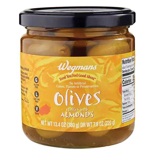 Olives Stuffed with Almonds