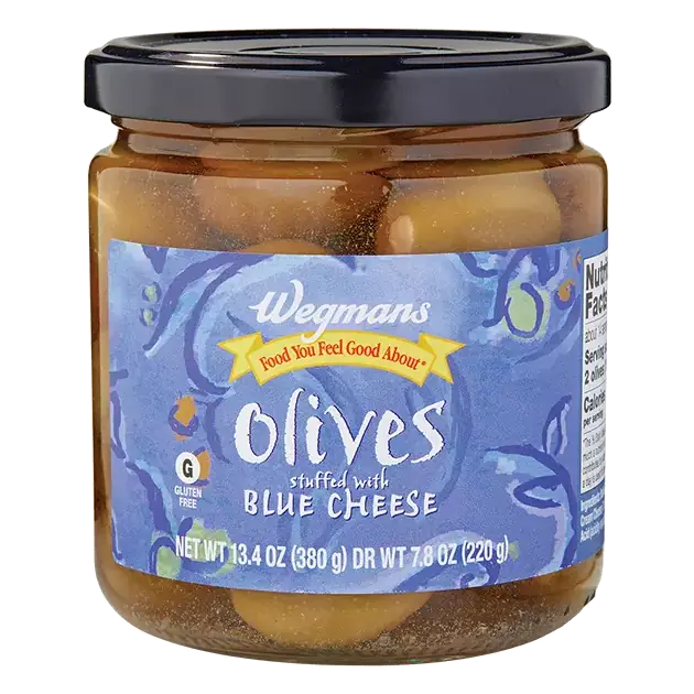 Olives Stuffed with Blue Cheese