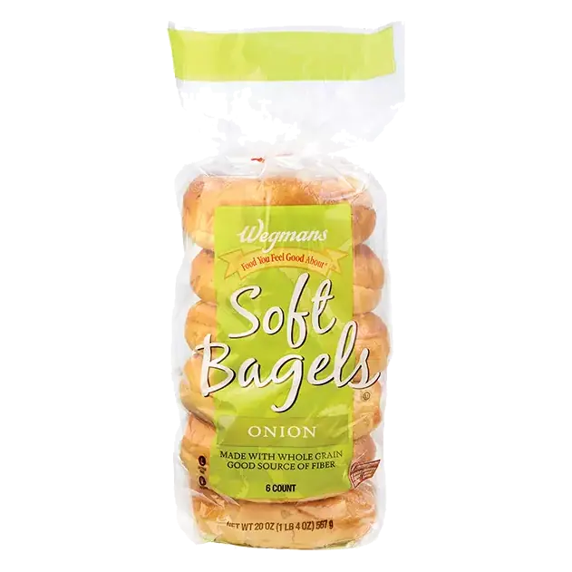 Onion Soft Bagel-Packaged