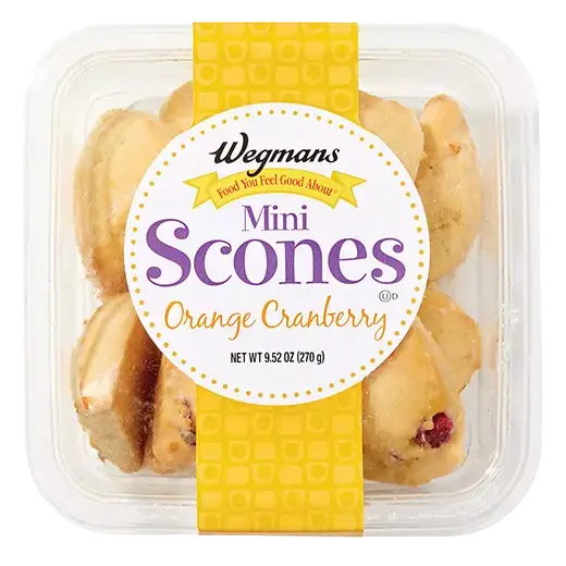 Orange Cranberry Mini Scones