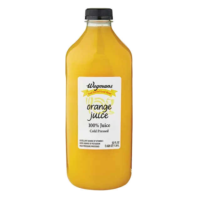 Orange Juice, 100% Juice, Cold Pressed