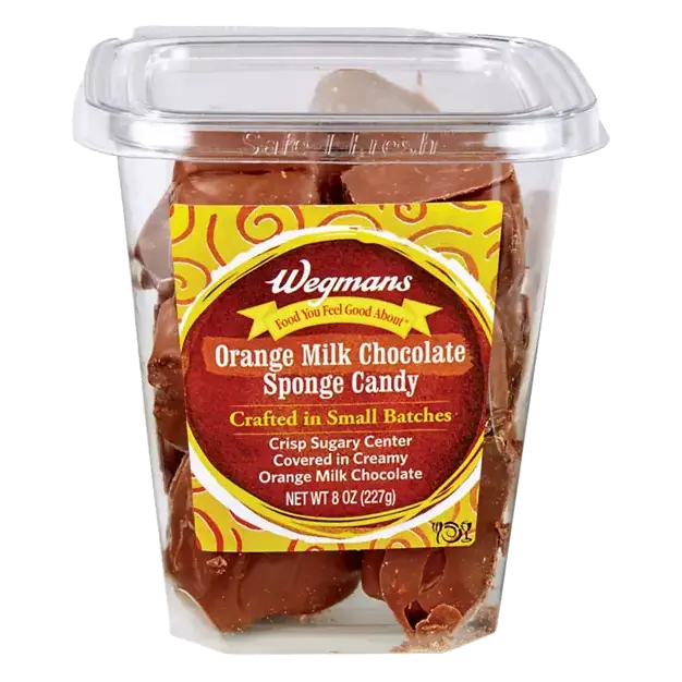 Orange Milk Chocolate Sponge Candy