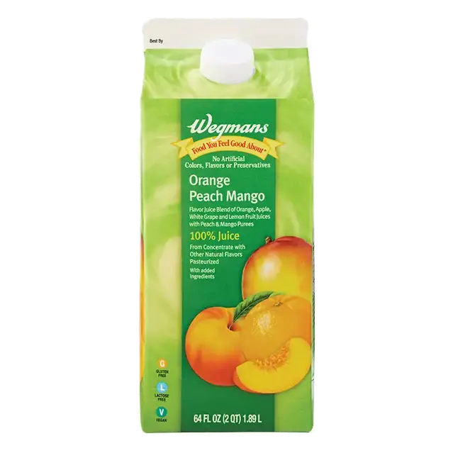 Orange Peach Mango 100% Juice Blend
