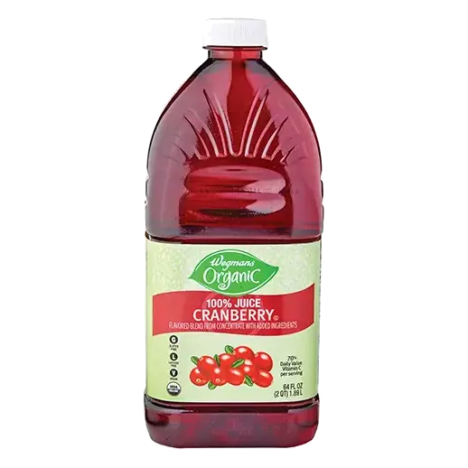 Organic 100% Cranberry Juice Blend