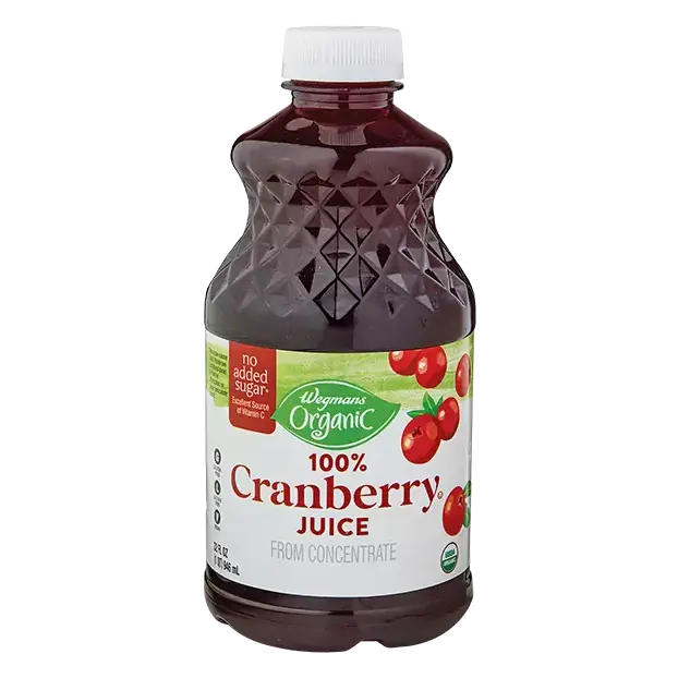 Organic 100% Cranberry Juice