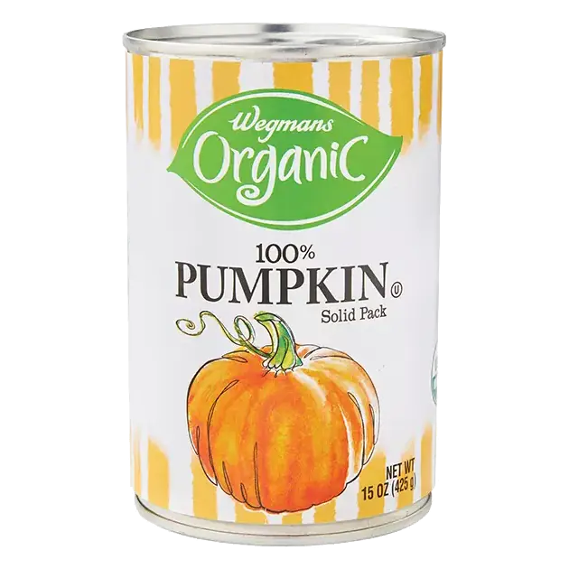 Organic 100% Pumpkin, Solid Pack