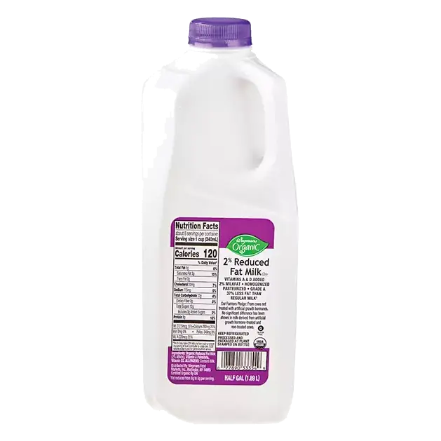 Organic 2% Reduced Fat Milk