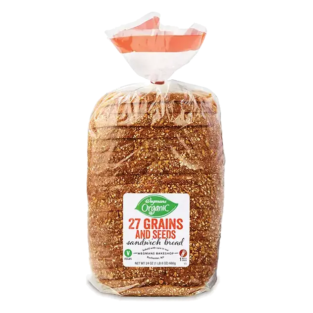 27 Grains and Seeds Sandwich Bread, 27 Grains and Seeds