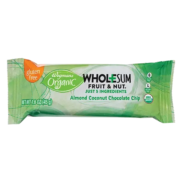 Organic Almond Coconut Wholesum Fruit & Nut Bar