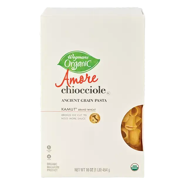 Organic Amore Chiocciole Ancient Grain KAMUT Khorasan Pasta