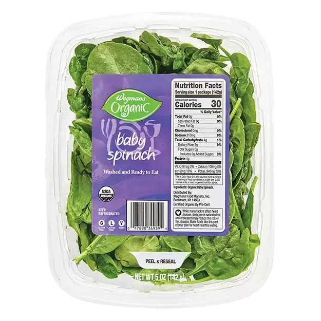 Organic Baby Spinach
