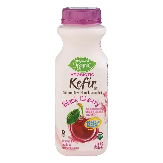 Organic Black Cherry Probiotic Kefir