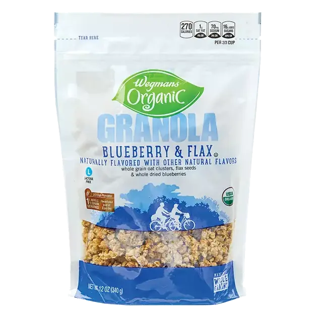Blueberry & Flax Flavored Granola