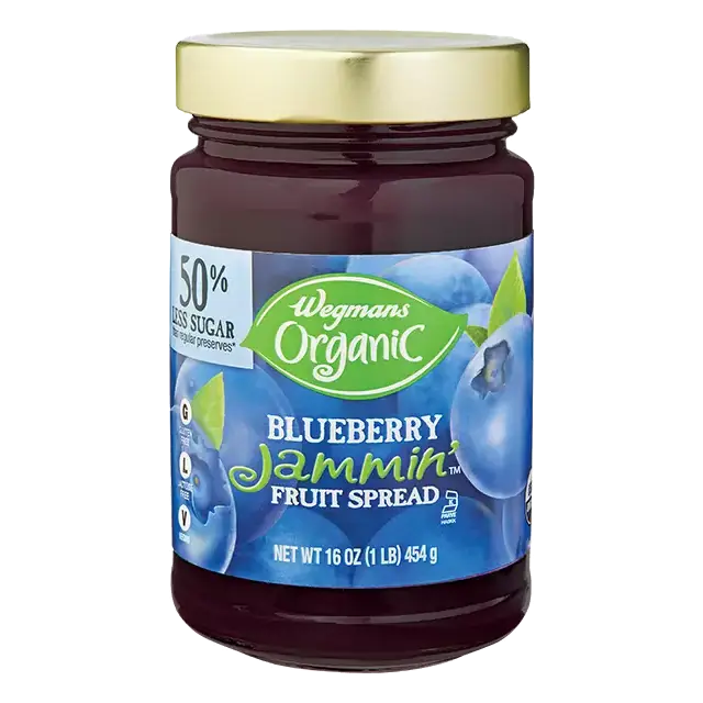 Organic Blueberry Jammin' Fruit Spread