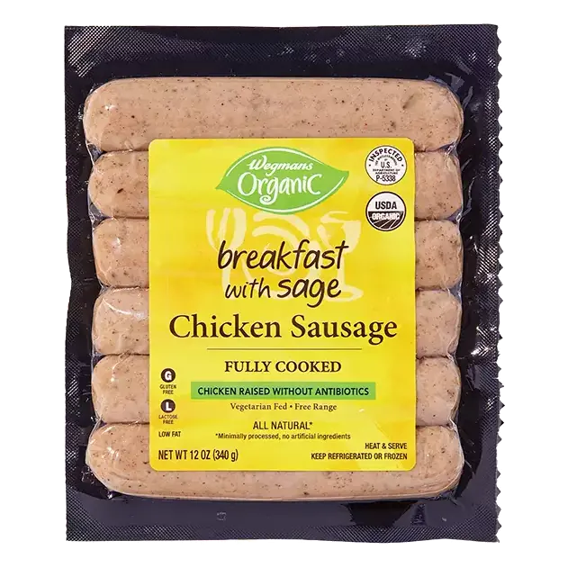Organic Breakfast Chicken Sausage