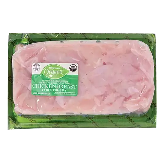 Organic Chicken Breast for Stir-Fry