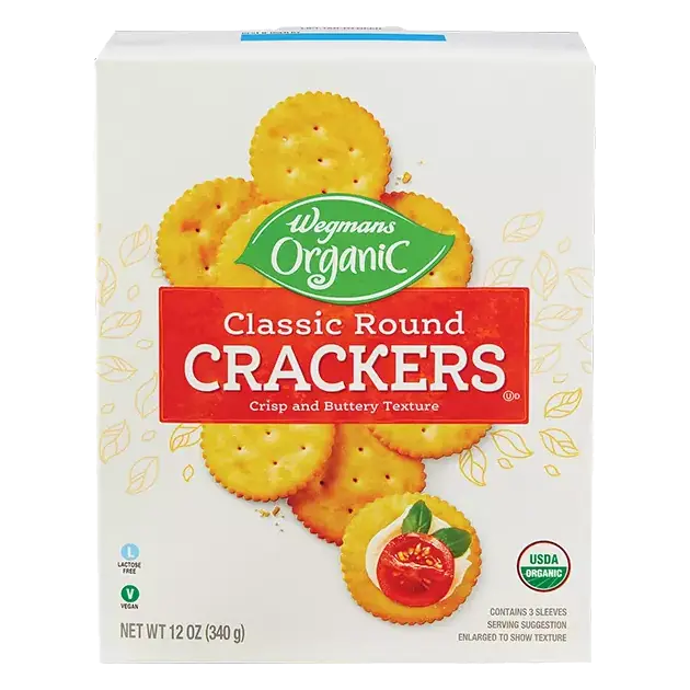 Organic Classic Round Crackers